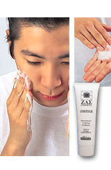 洗顔ジェル：ジャスタック,　　メンズコスメ 男性用化粧品通販｜ザスインターナショナル